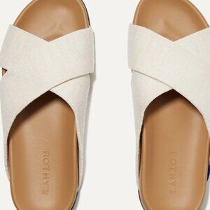 Rothy's Women's Slide on Sandal in Oat